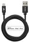 Evutec MFi iphone Cable Fast Charging [Aramid Fiber & Double Braided Nylon] [1 pack]